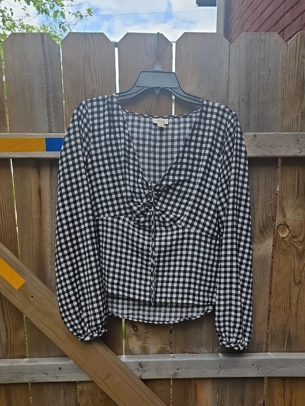 Checkered Blouse